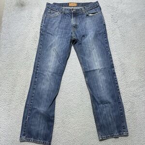 Red Camel Jeans Mens 33X32 Blue‎ Denim Straight Leg Medium Wash